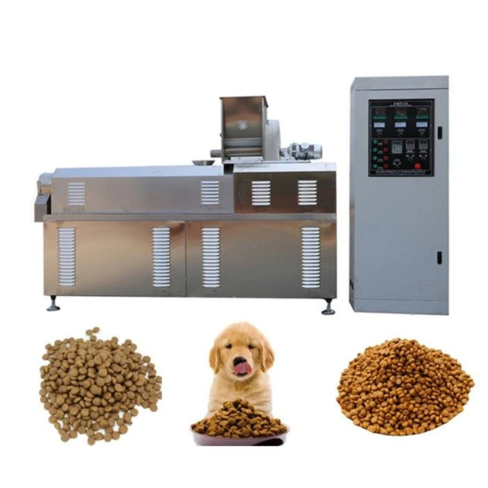 Pet Dog Cat Food Processing Extruder