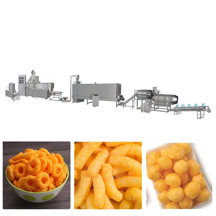Puffed Snack Making Machine Plant Puffed Snack Making Machine Plant