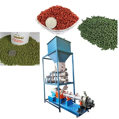 Machine automatique de fabrication d'aliments pour poissons