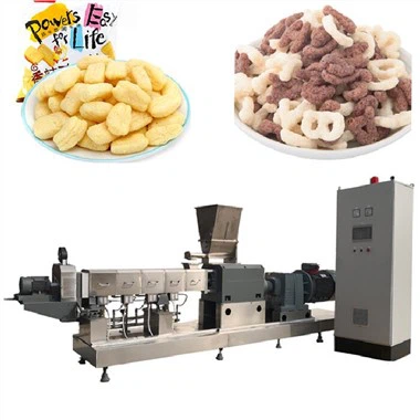 Collations de maïs faisant la machine