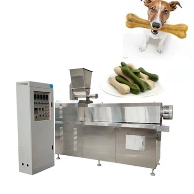 Ligne de transformation des aliments à mâcher pour chiens