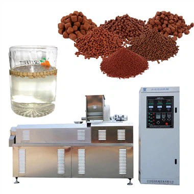 Machine de production d'aliments pour poissons