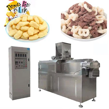 Extrudeuse de machines de grignotines
