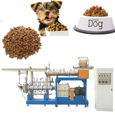 Machine d'extrudeuse d'aliments pour chiens et chats pour animaux de compagnie