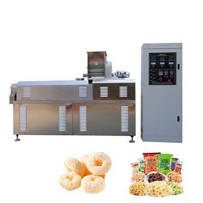 Machine d'extrudeuse de collation gonflante automatique