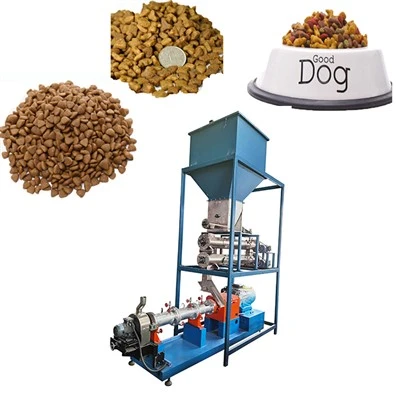 Machine de fabrication d'aliments pour chats et chiens de compagnie