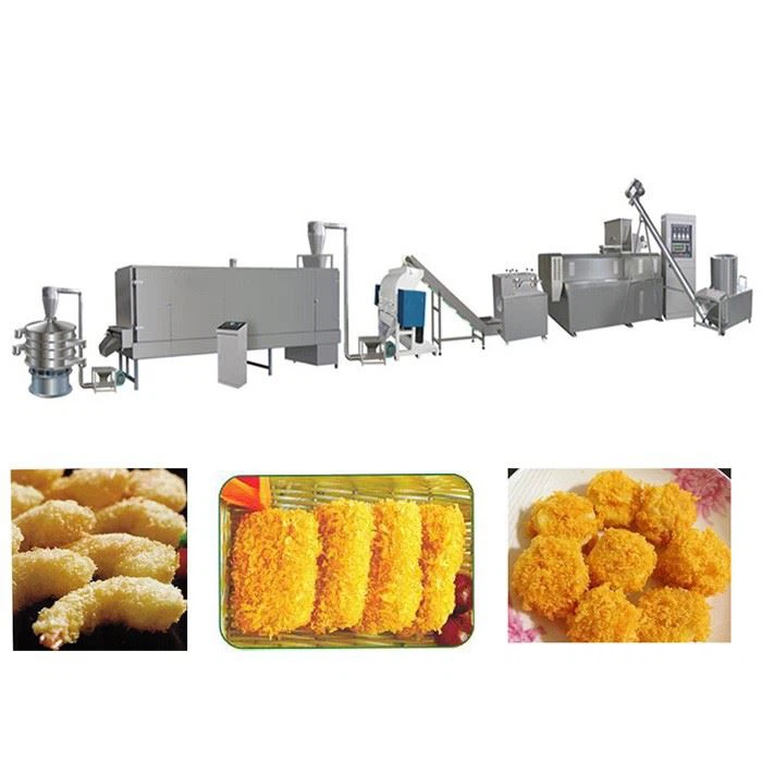 Bread crumbs production line